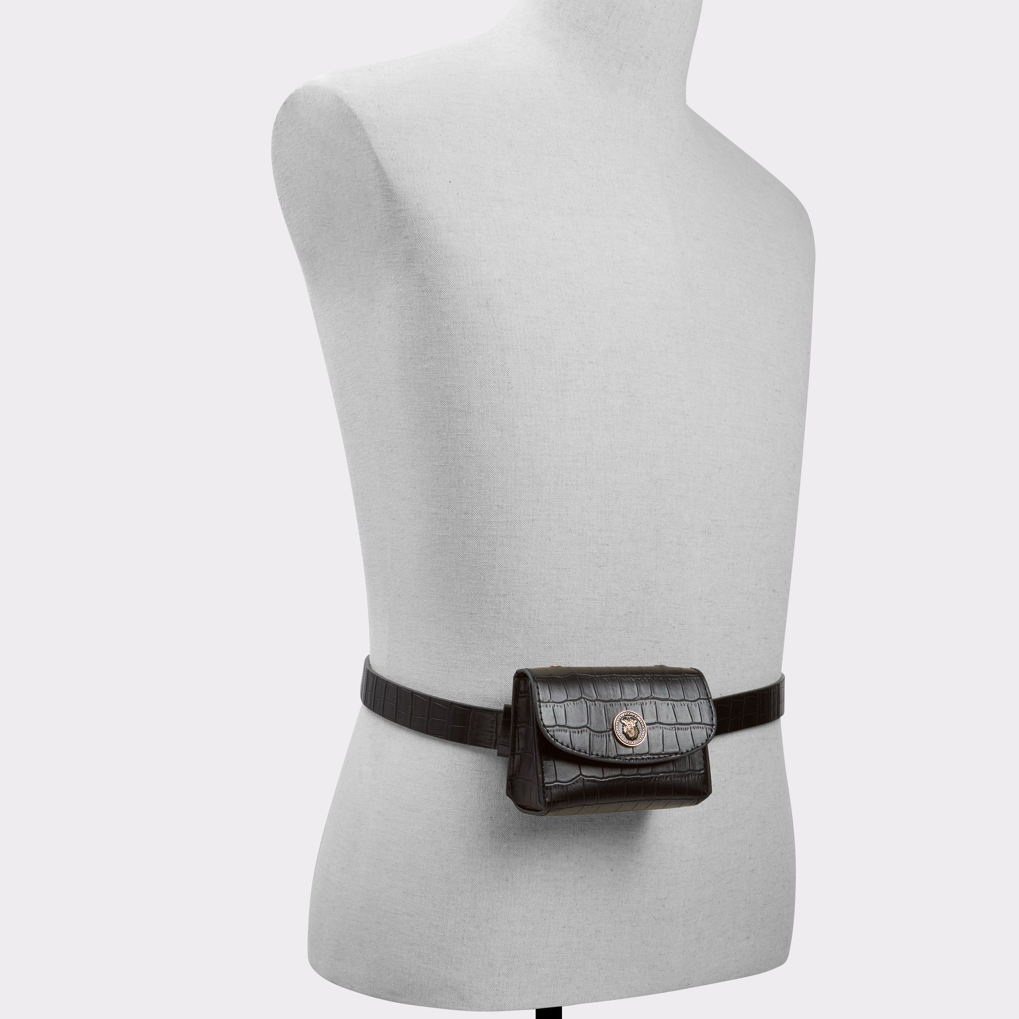 Jaison Black-Gold Multi Women Backpacks & Fanny Packs