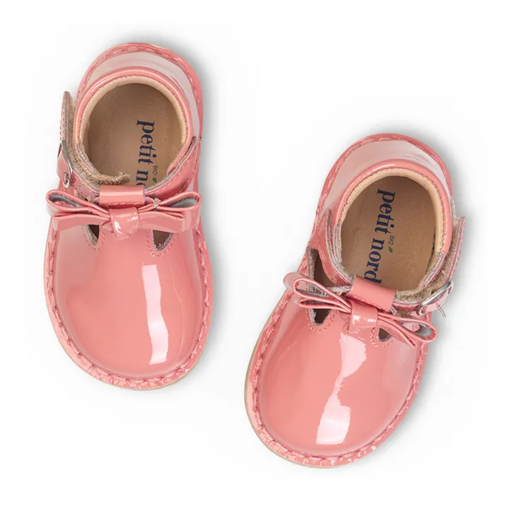 Petit Nord Babies T-Bar Bow | Rose