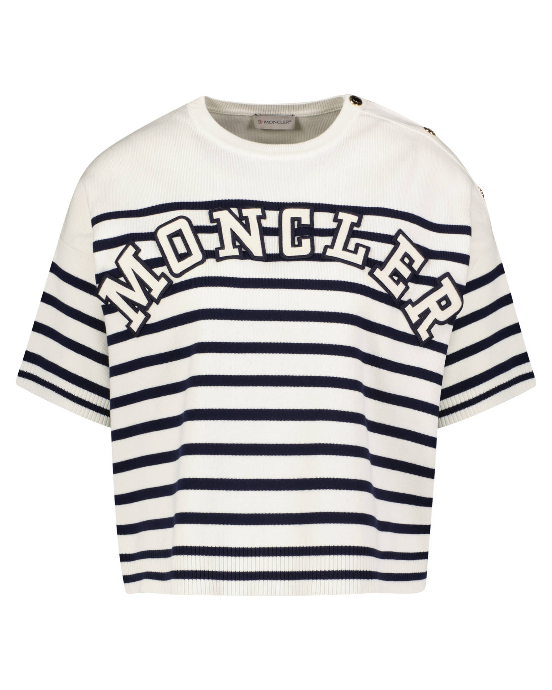 Moncler| Damen Pullover Kurzarm Oversized Fit