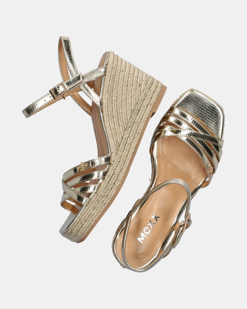 Mexx Noemi Sandalen  - goud