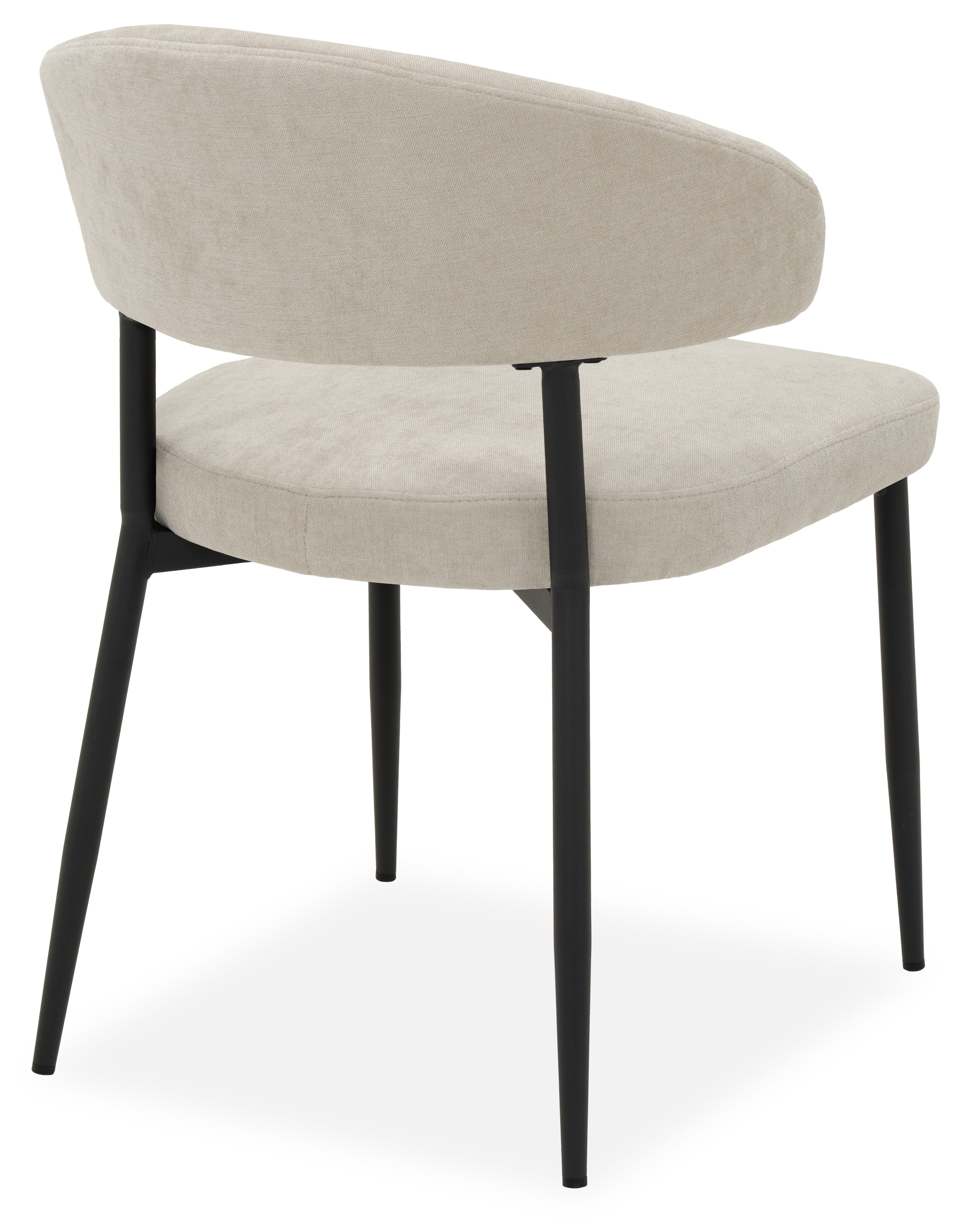 Eetkamerstoel Maloy 24 Naturel Deva B56 x D55 x H76 cm