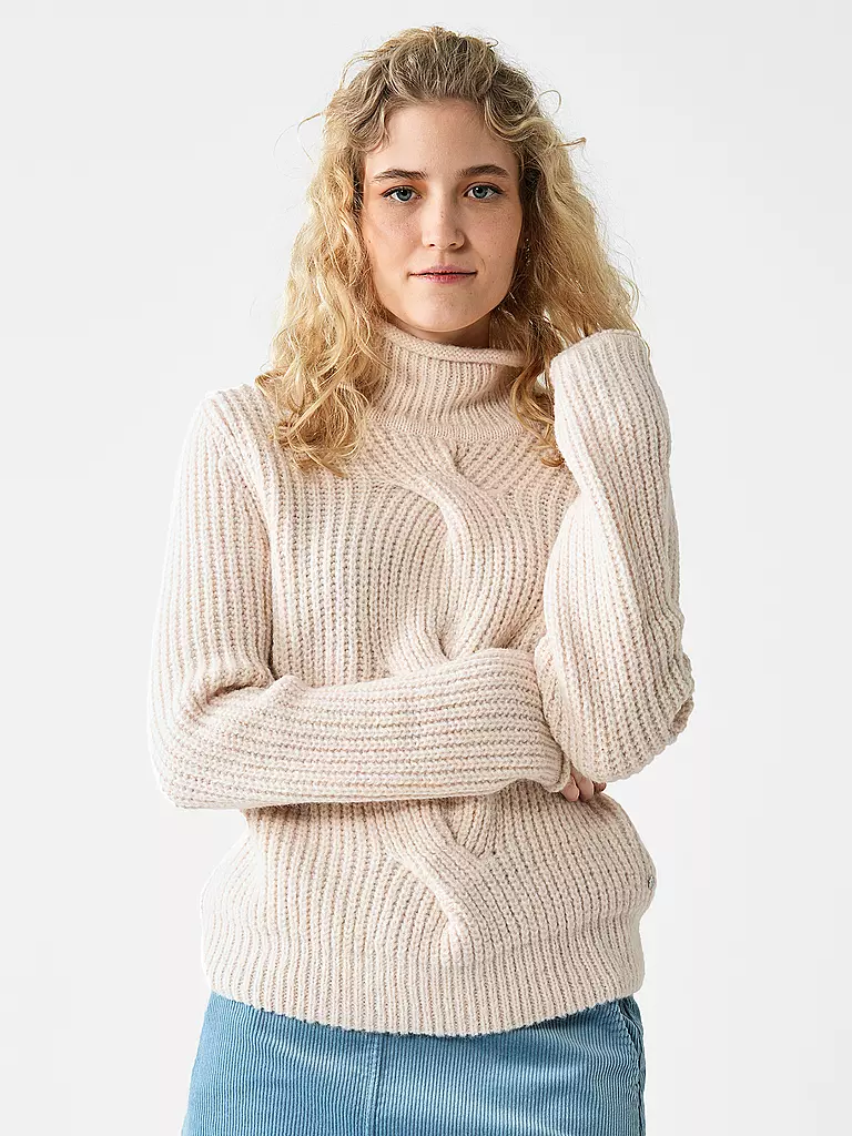 MARC CAIN Rollkragenpullover grau