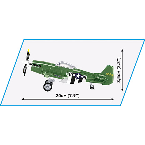 Cobi WWII P-51D Mustang fly 5860