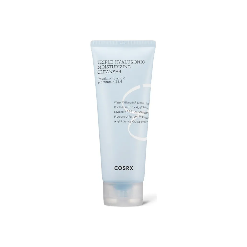 Cosrx Hydrium Triple Hyaluronic Moisture Cleanser - 150 ml.