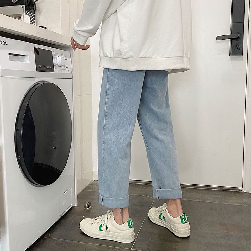 SuperLittle - Hoge taille rechte jeans