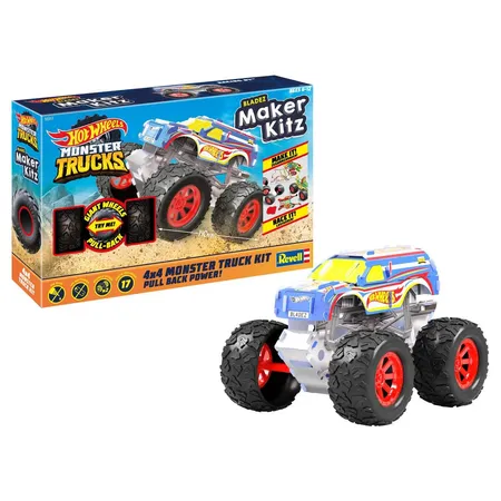 Revell Hot Wheels Monster Trucks Maker Kitz 