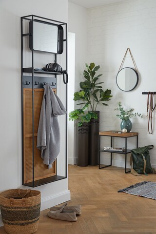 zuiver Spiegelgarderobe LANGRES 53 x 165 cm Rattan