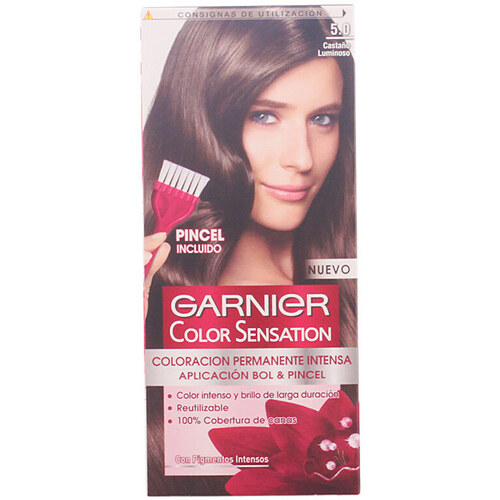 Garnier - Color Sensation 5,0 Castaño Luminoso 110 Gr
