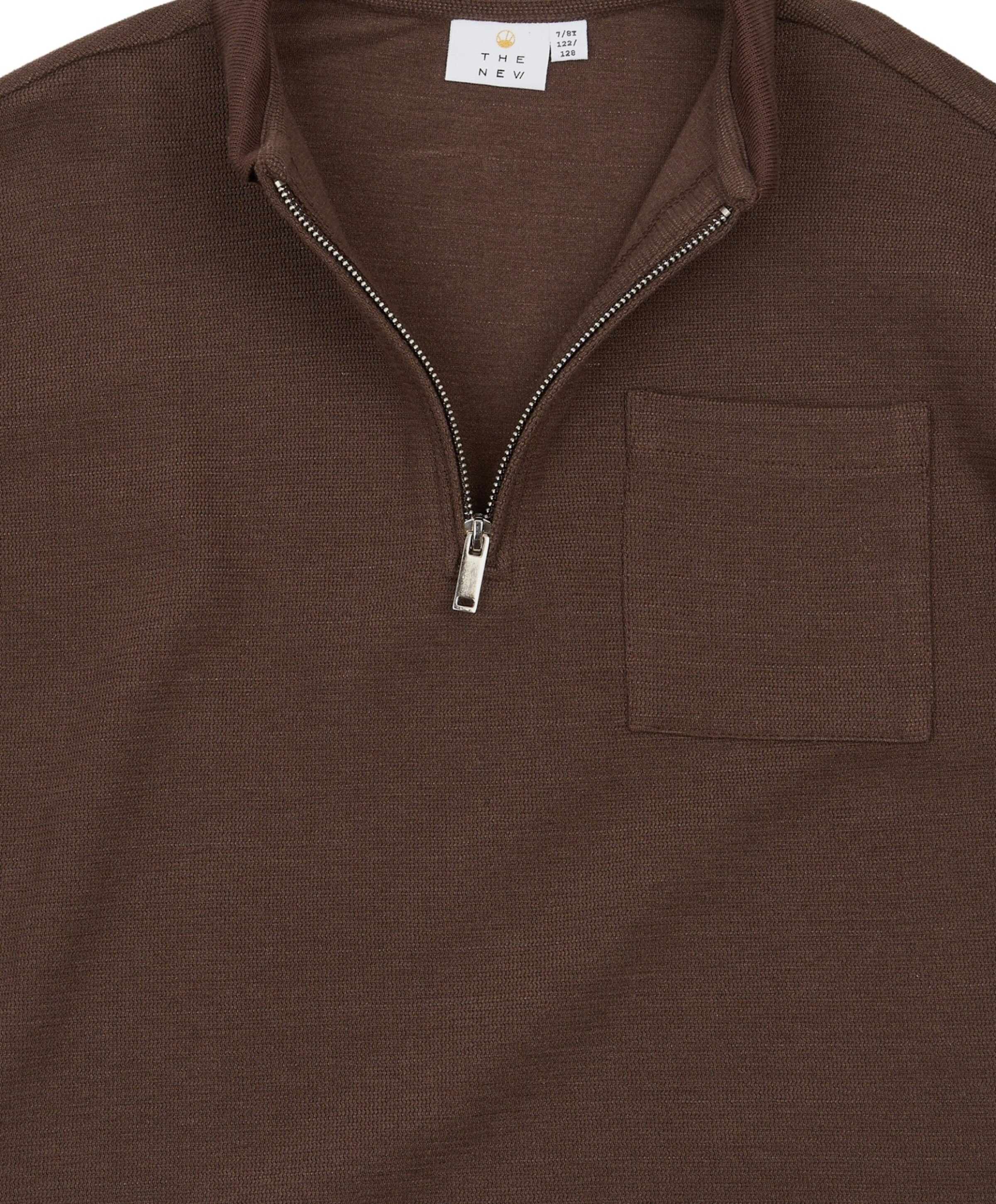 THE NEW Jongens polo bruin
