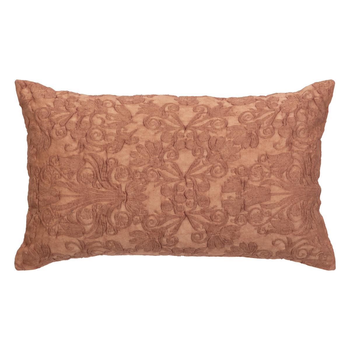 COUSSIN JACQUARD WASH LITTLE COTTAGE ROSE 30X50CM