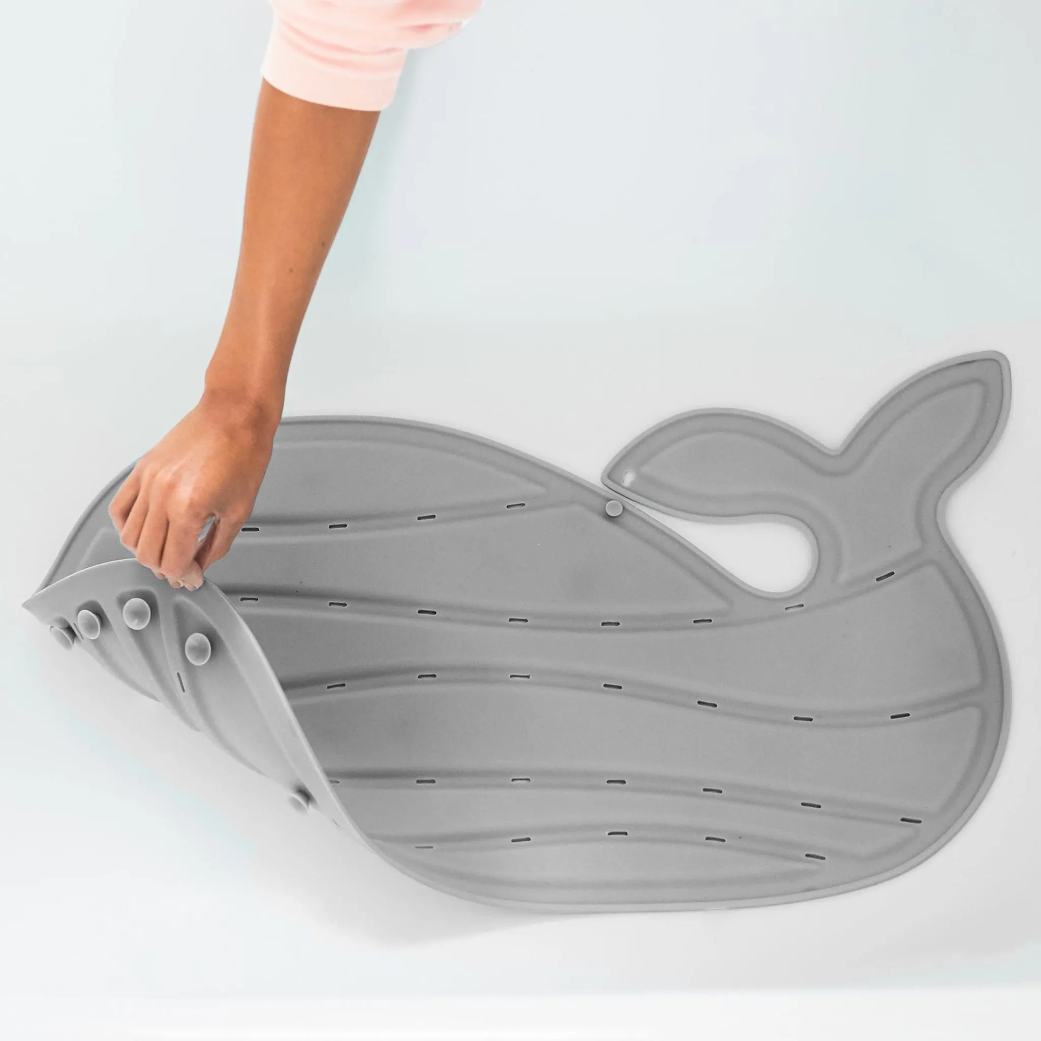 Skip Hop Tapis pour le Bain Baleine - Gris