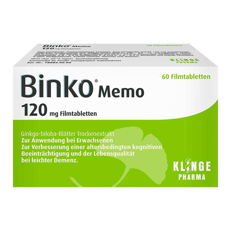 Binko Memo 120 mg Filmtabletten, 60 St