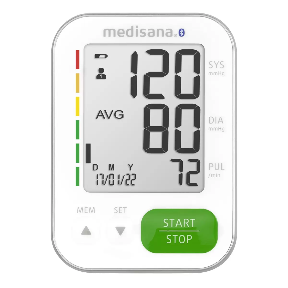 Blutdruckmessgerät Oberarm BU570W Connect weiss