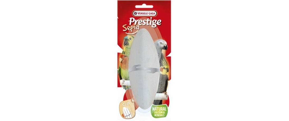 Ziervogelfutter Prestige Sepia, 16 cmMineral Muschel