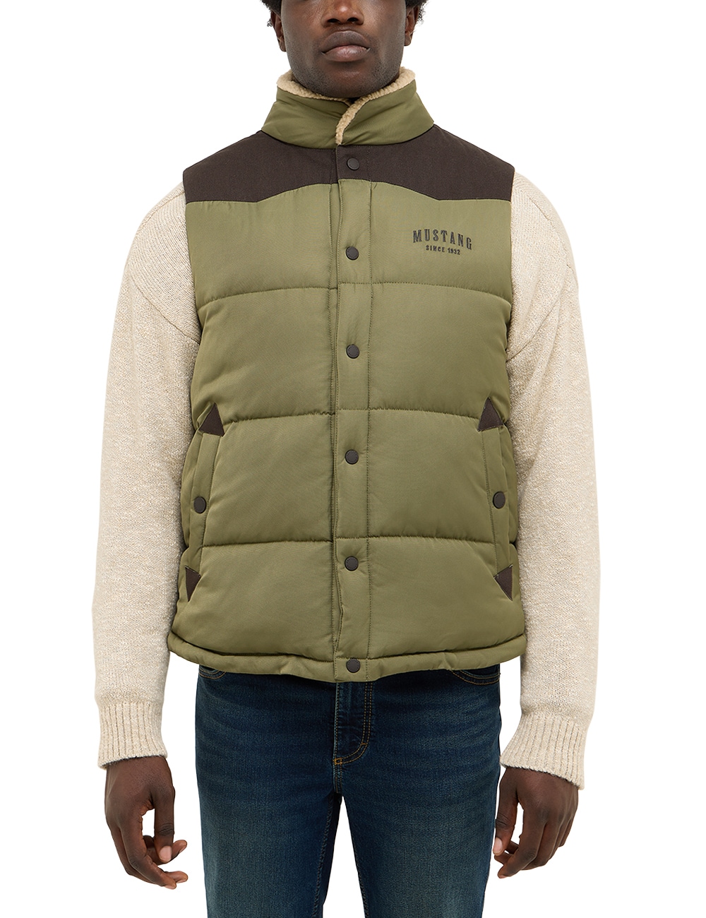 MUSTANG Kurzweste »Herren Style Dublin«