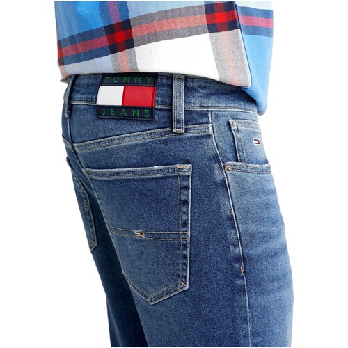 Tommy Jeans - VAQUERO CORTE SLIM HOMBRE DM0DM13686 Azul