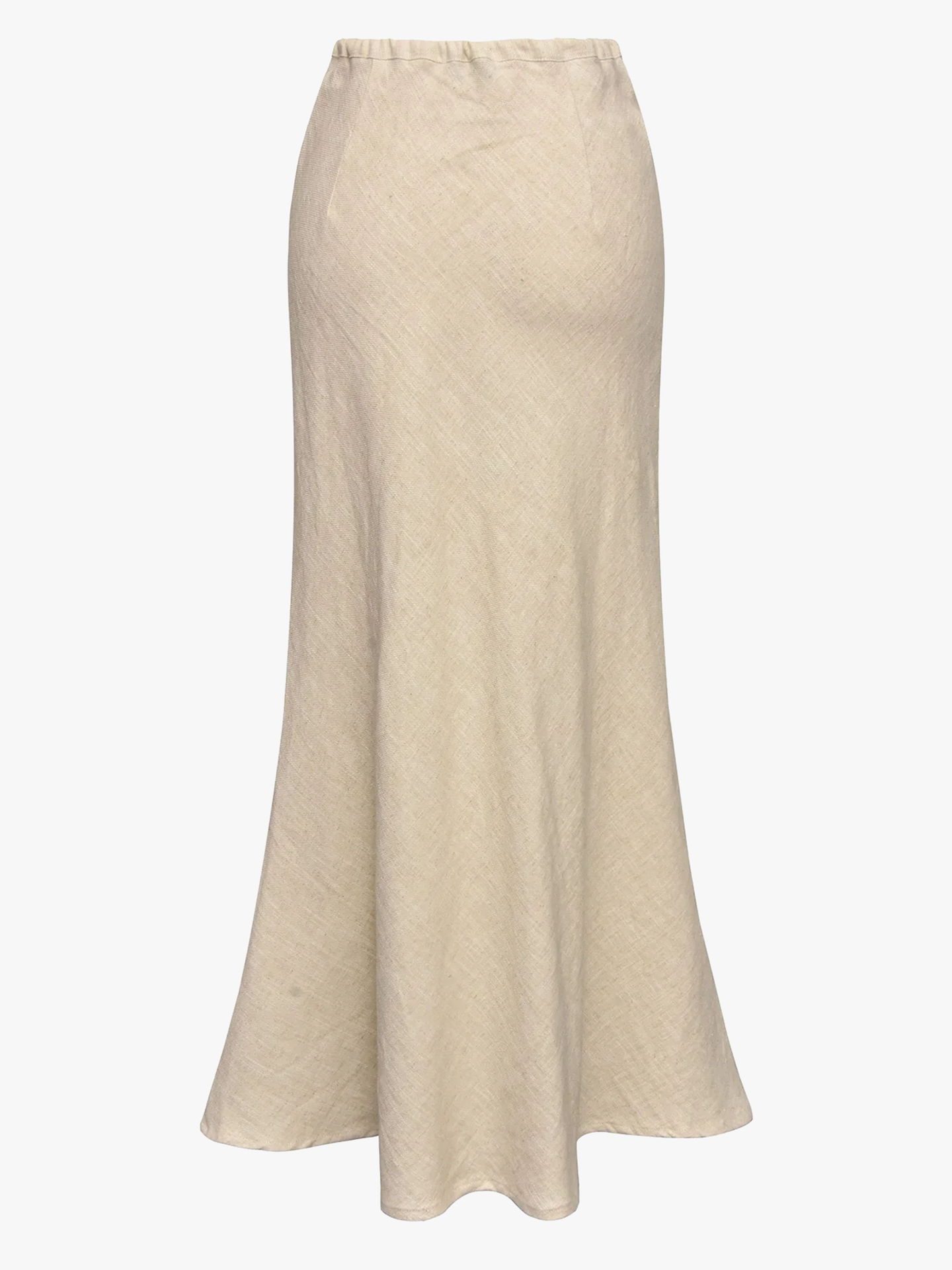 Linen maxi skirt