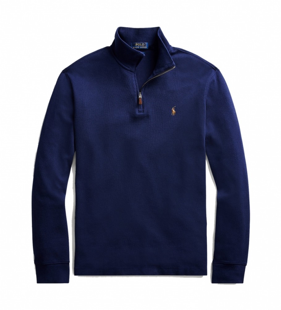 Suéter Ralph Lauren Estate-Rib Azul Marinho