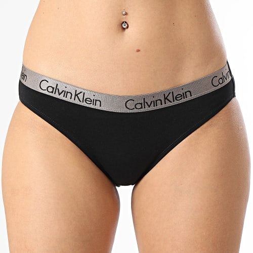 Lot De 3 Culottes Femme QD3561E Noir Blanc Orange