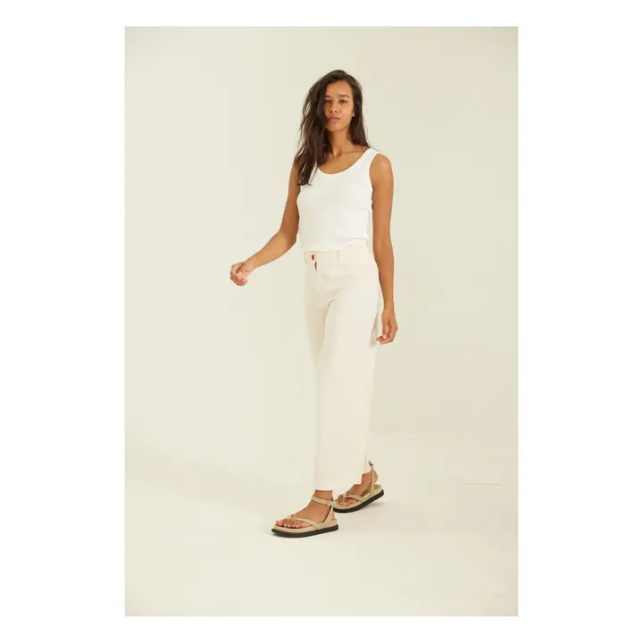 Tinsels Pantalon Xulu Radio Lin | Ecru