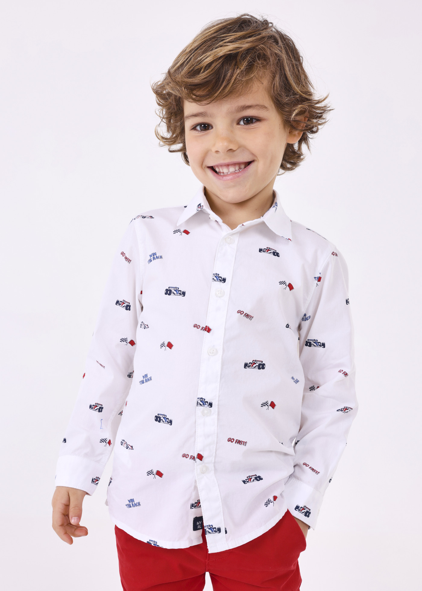 Camisa estampada Better Cotton para meninos