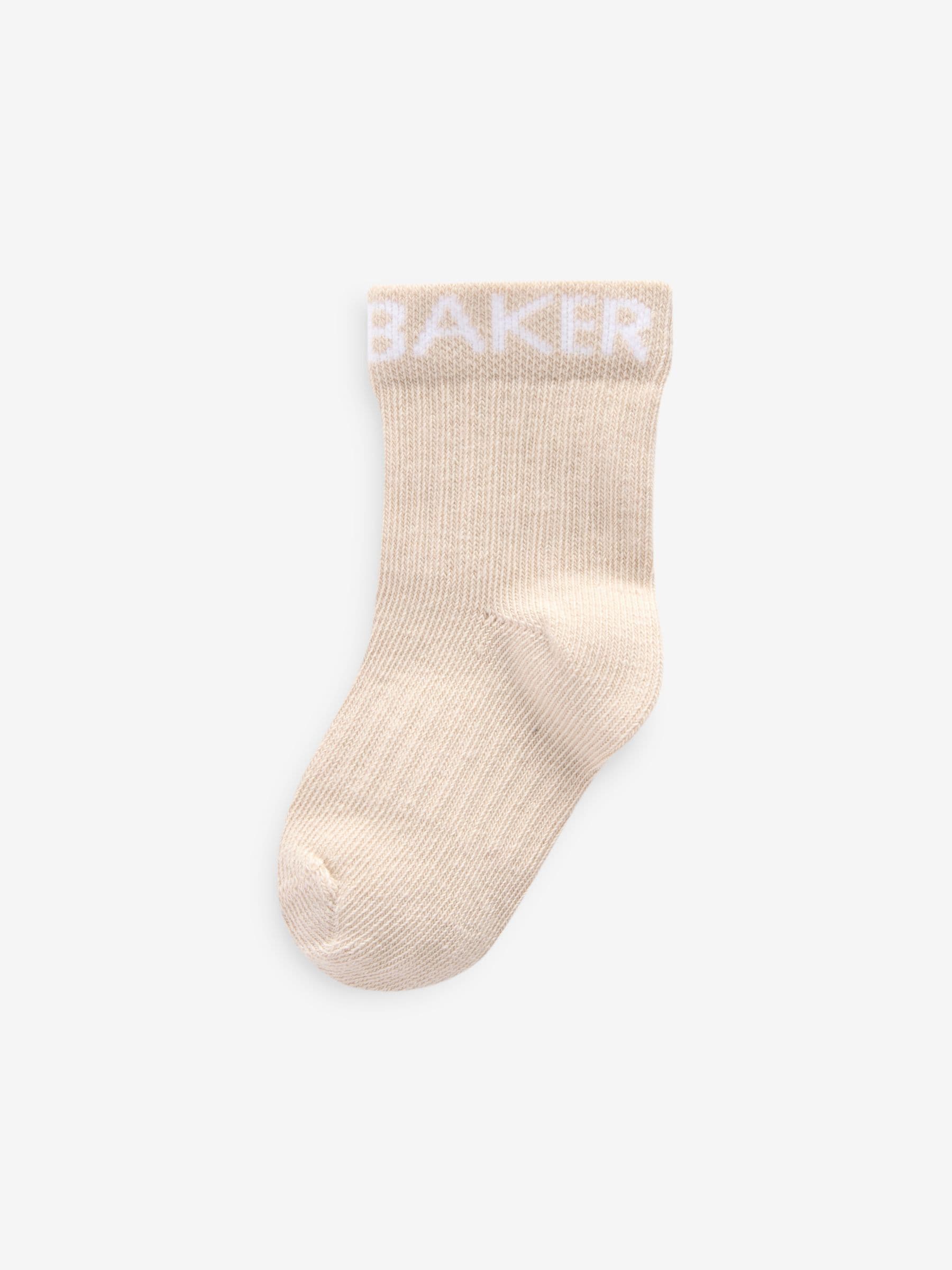 Multi - Baker by Ted Baker babysokken verpakking van 5