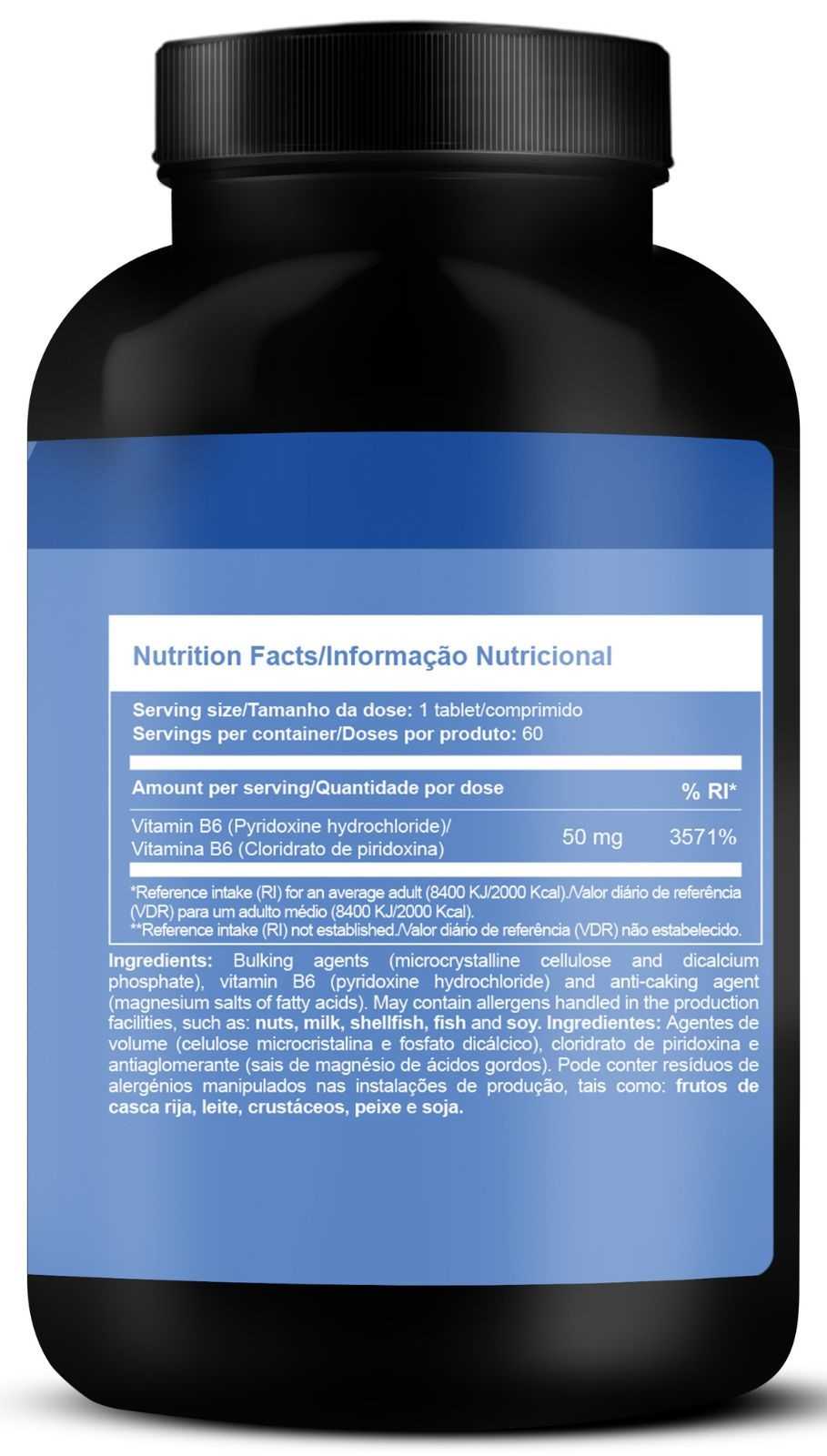 Zumub Vitamina B6 60 comprimidos