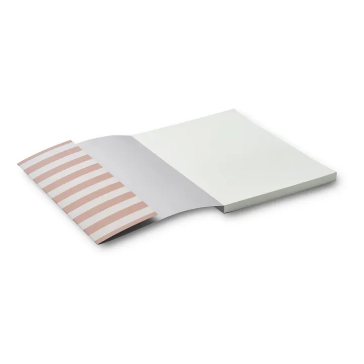 Liewood Carnet A4 Jae | Stripe Tuscany rose/Sandy