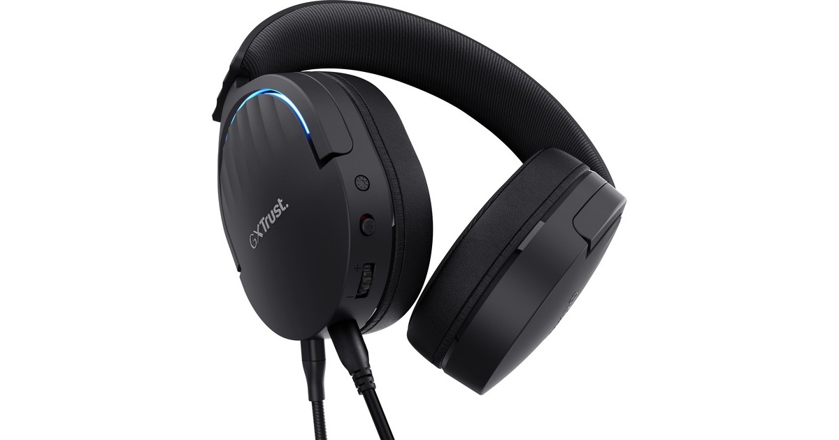 TrustGXT 490 Fayzo 7.1 USB gaming headset over-ear   (Zwart, PC, PlayStation 4, PlayStation 5)