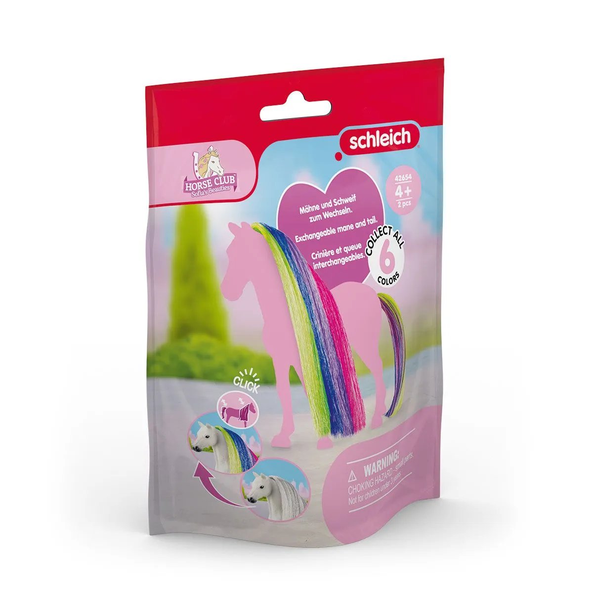 schleich® 42654 Sofia's Beauties - Haare für Beauty Horses rainbow