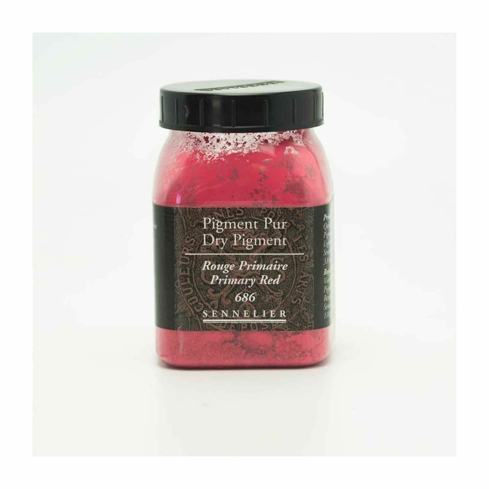 Pigment pour création de peinture - pot 110 g - rouge primaire