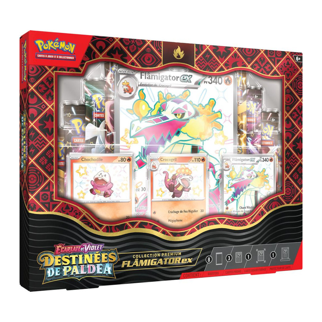 Coffret Pokémon Collection Premium EV4.5 - Flamigator-Ex