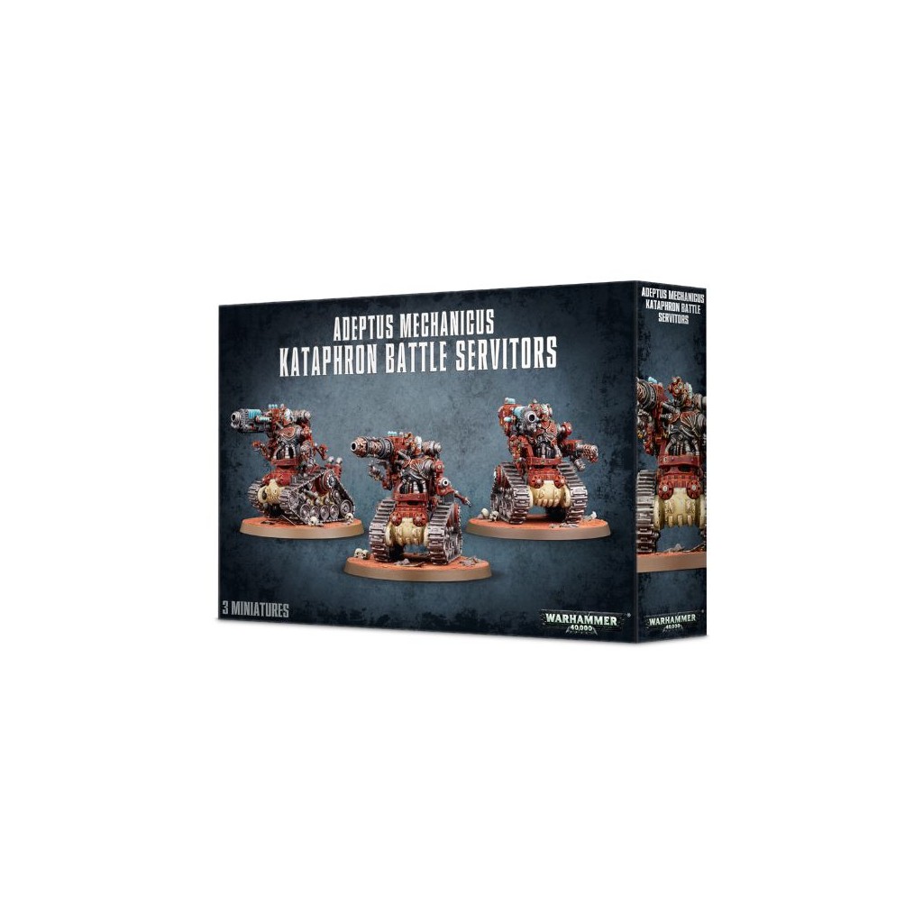 W40K : Adeptus Mechanicus Cult Mechanicus - Kataphron Battle Servitors