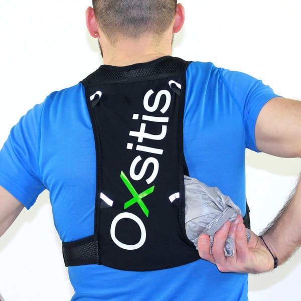 Sac trail OXSITIS ATOM 4 BLACK/WHITE/CYAN