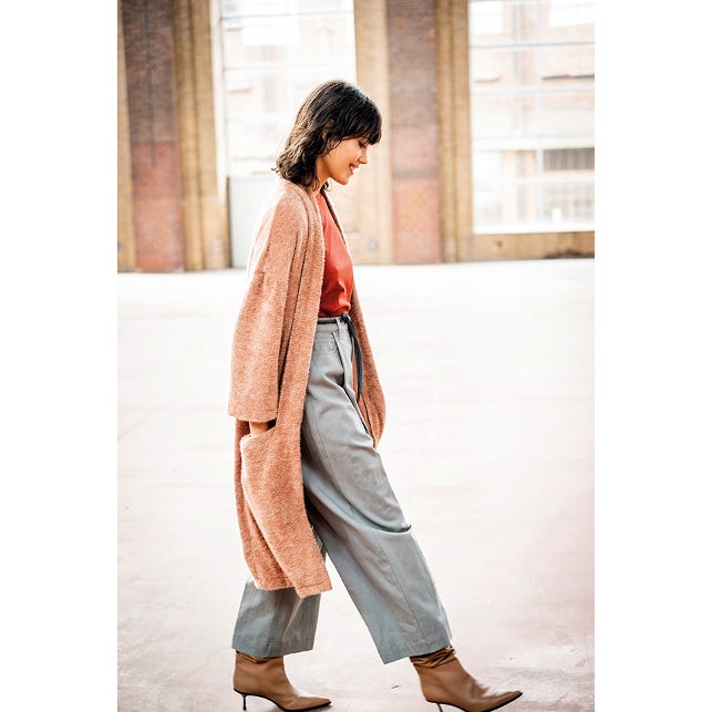 Naaipatroon Luz cardigan - Fibre Mood