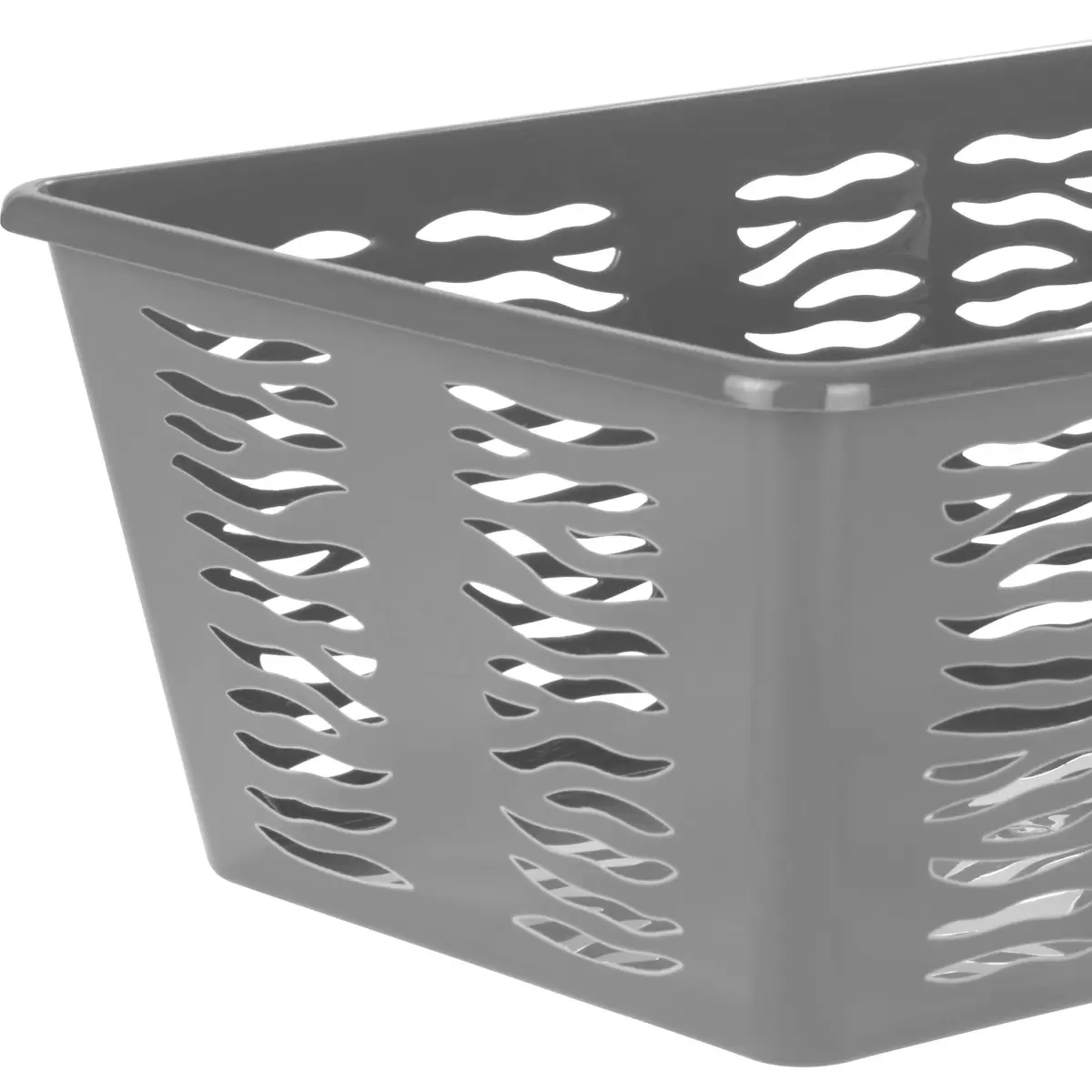 Aufbewahrungskorb Zebra L Homezone anthrazit,weiss