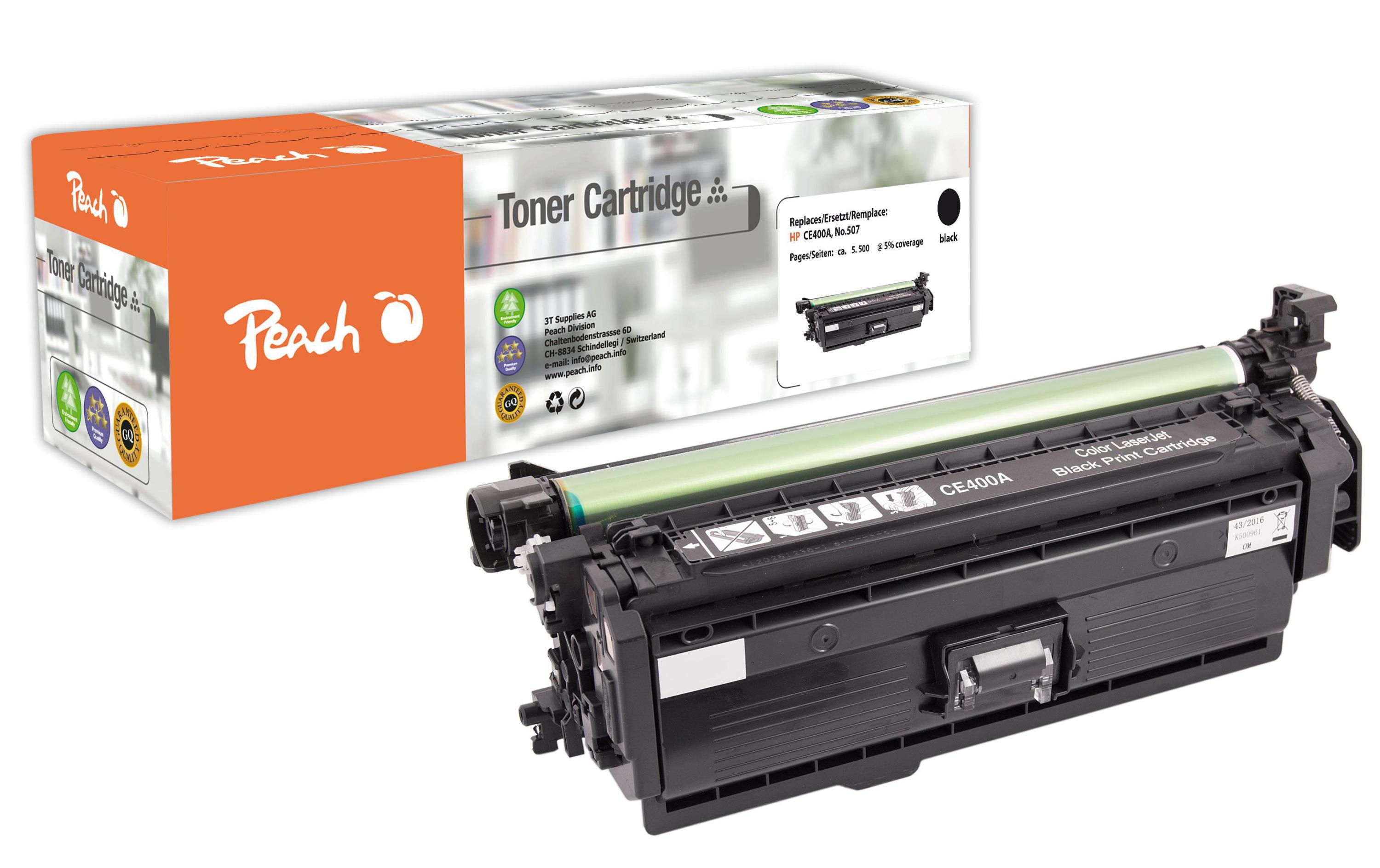 Toner HP Nr. 507A (CE400A) Black<br>Toner, black