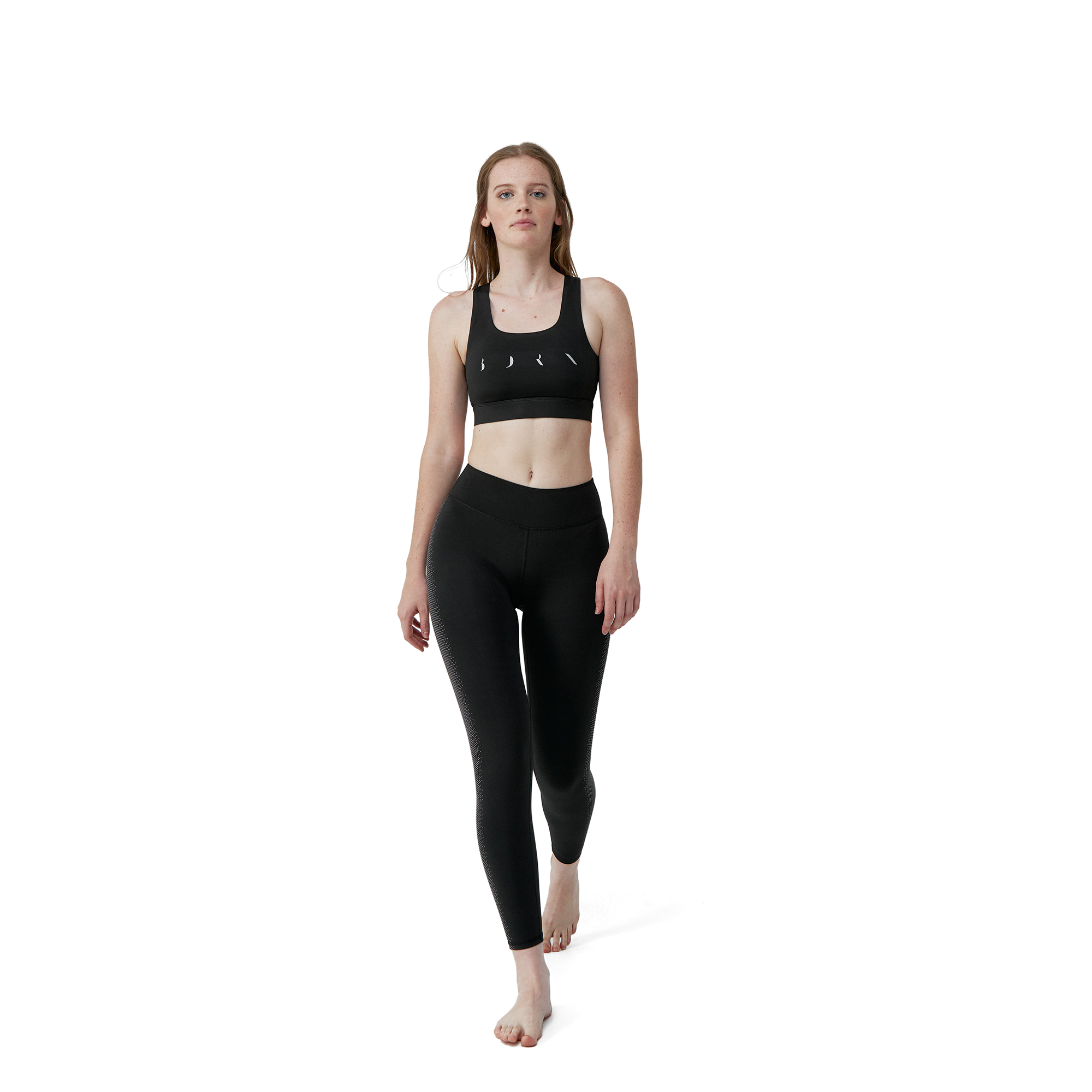 NIGHT - Legging avec motif réfléchissant night | Noir
