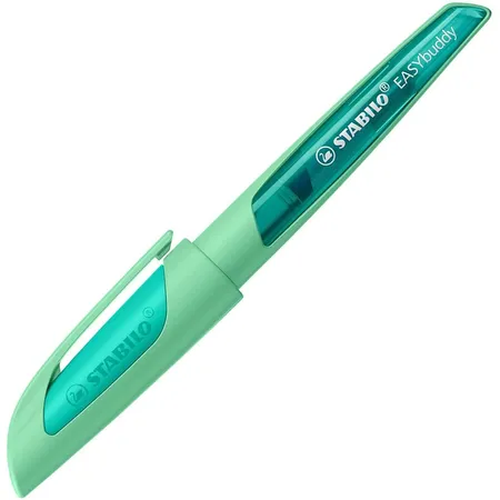 Schulfüller mit Medium-Feder M - STABILO EASYbuddy Pastel in Minzgrün