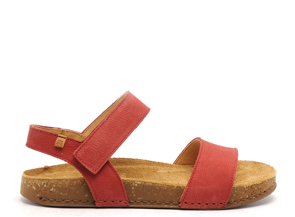 El naturalista nu pieds plats femme balance 5790 rouge