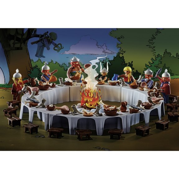 Le Banquet du village Playmobil Astérix 70931