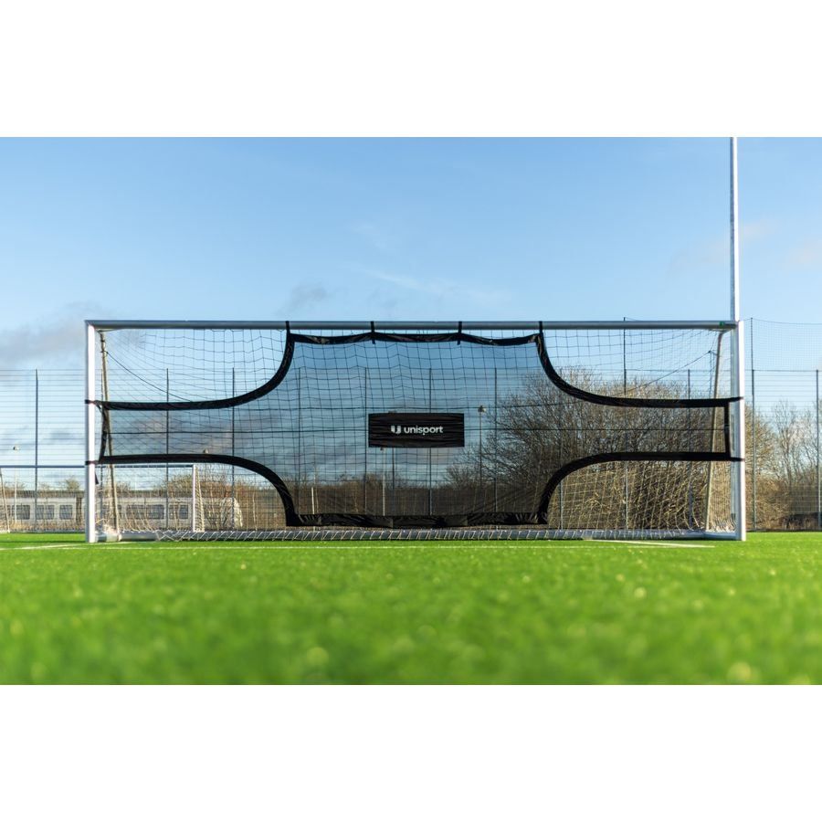 Unisport Target Shot Goal net 7,32m x 2,44m - Noir