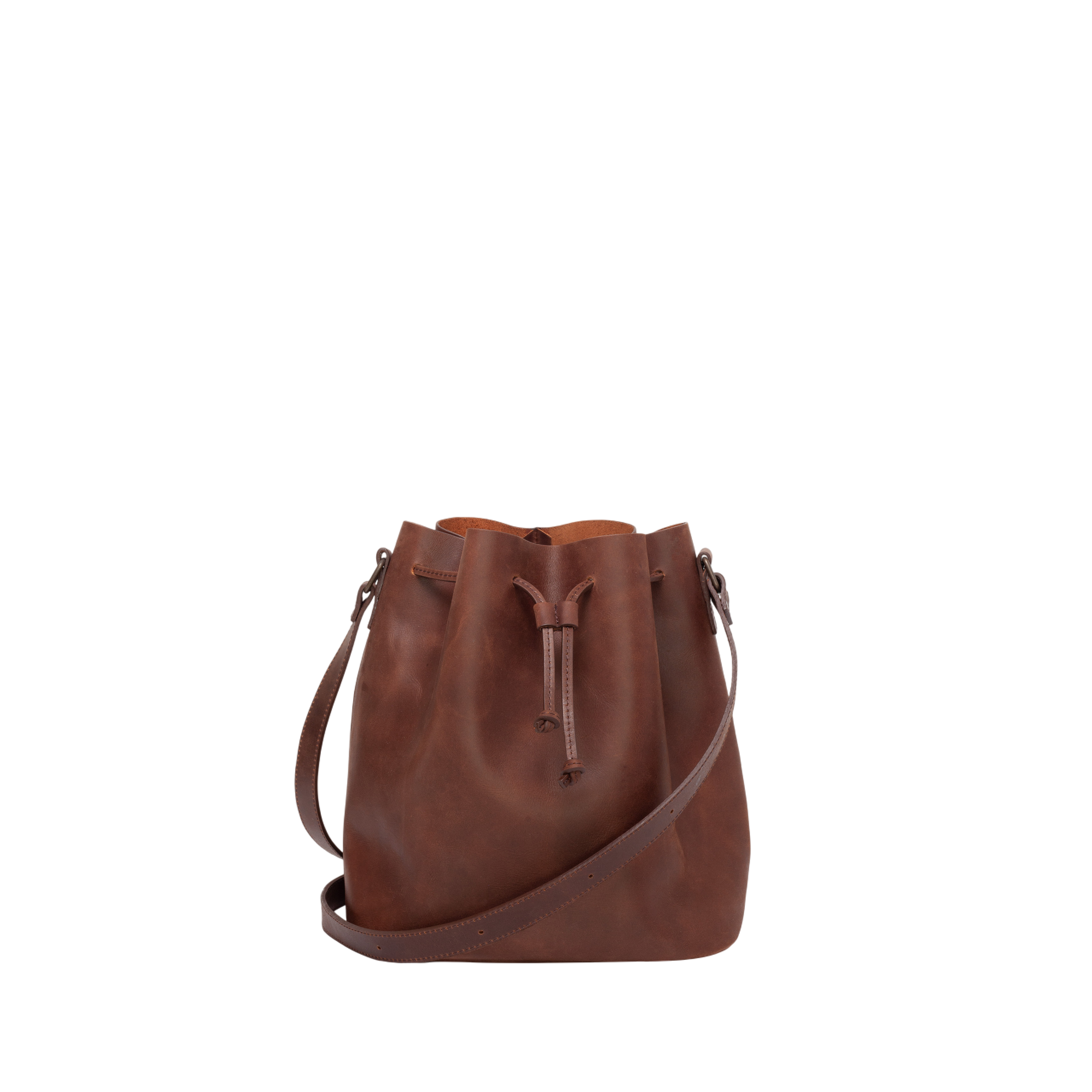Bucket Bag Dark-Brown