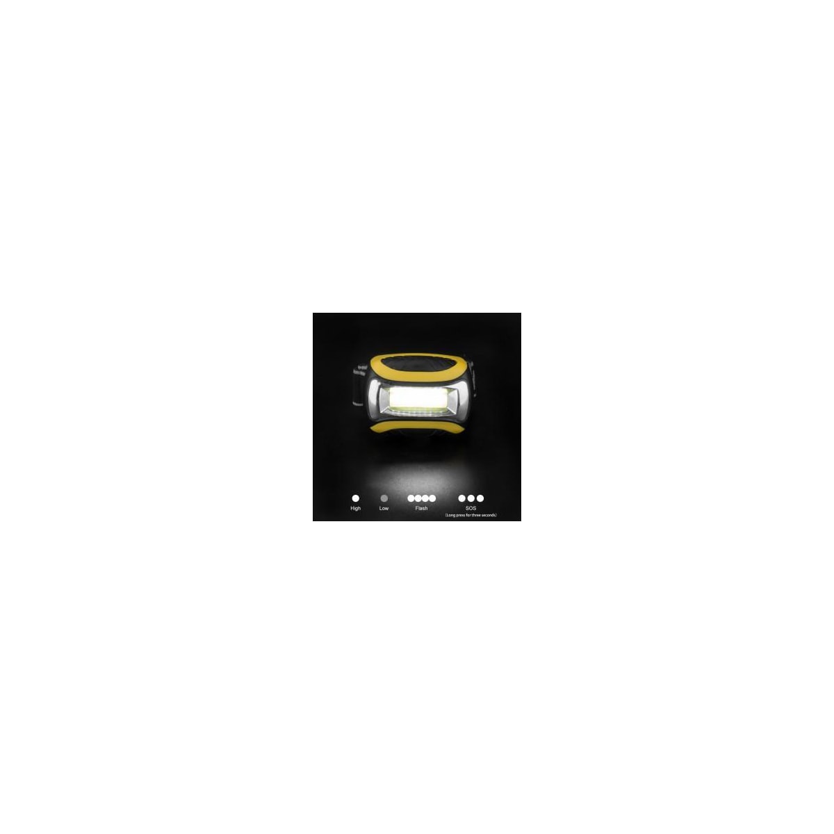 LED-hodelykt med lysjustering - Zb-7707