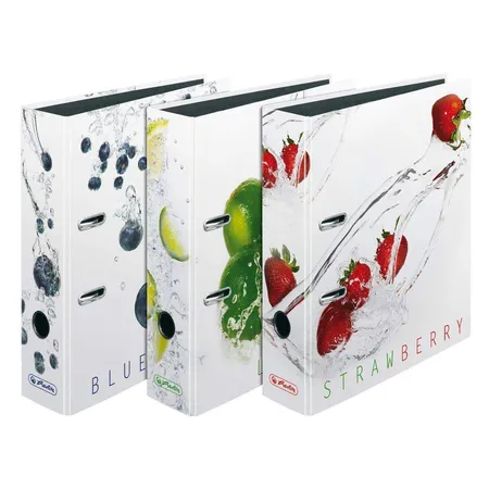 Herlitz Ordner A4 8cm FSC-Mix maXfile Fresh Fruit