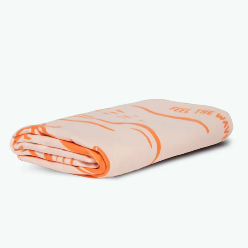 Saint Raphael - Serviette rectangle rose