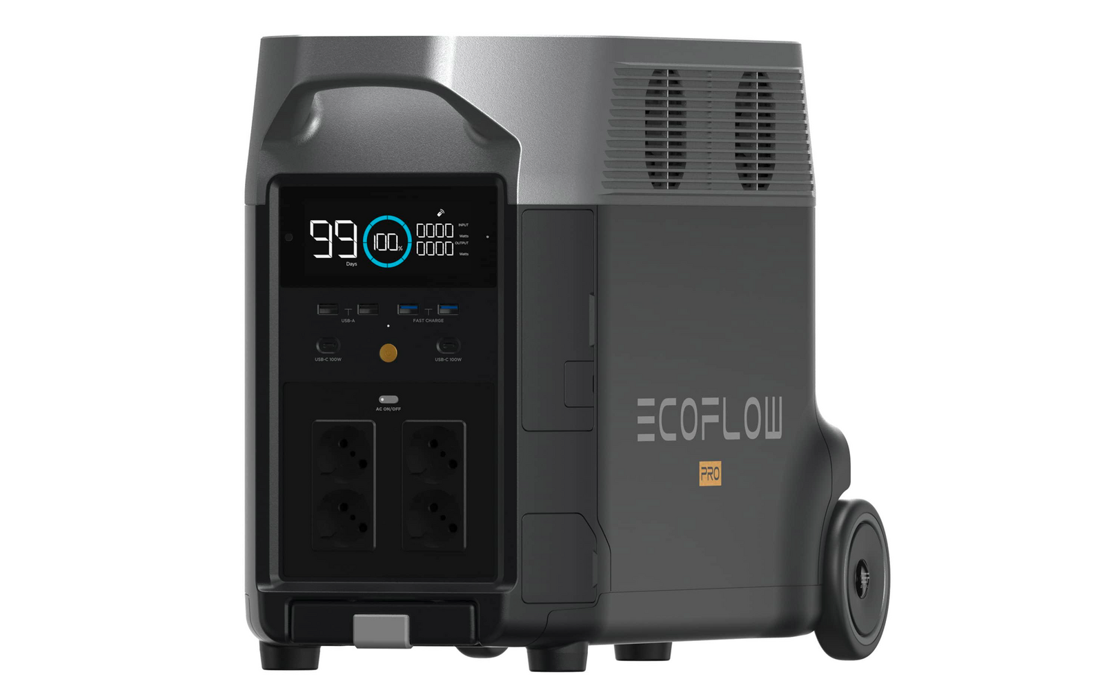 EcoFlow Delta Pro Tragbare Powerstation 3,6 kWh 3.600 W