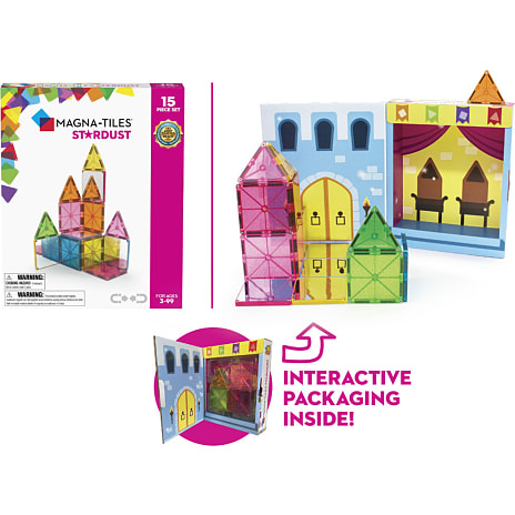 Magna-Tiles Stardust - 15 dele