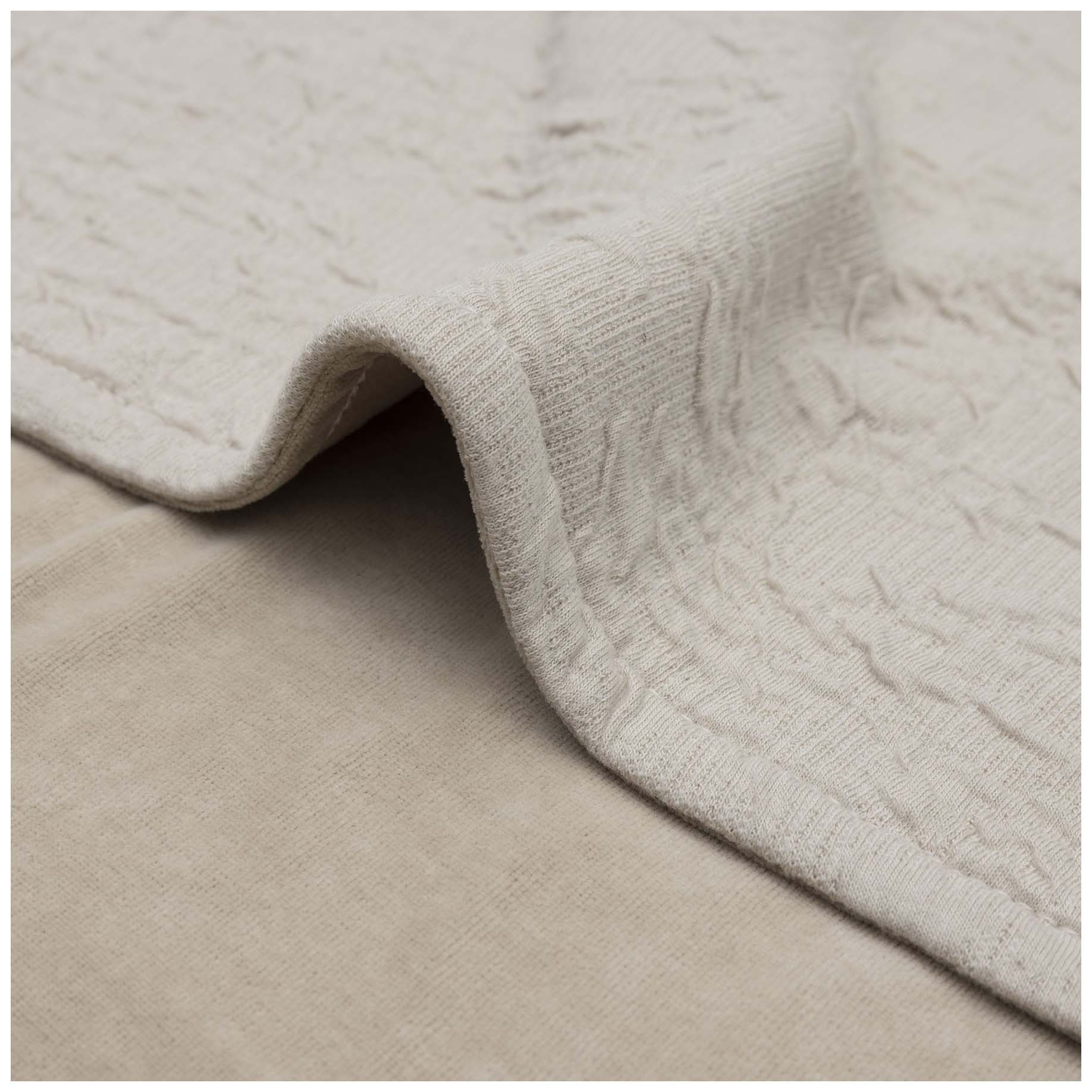 Jollein ledikantdeken waves beige