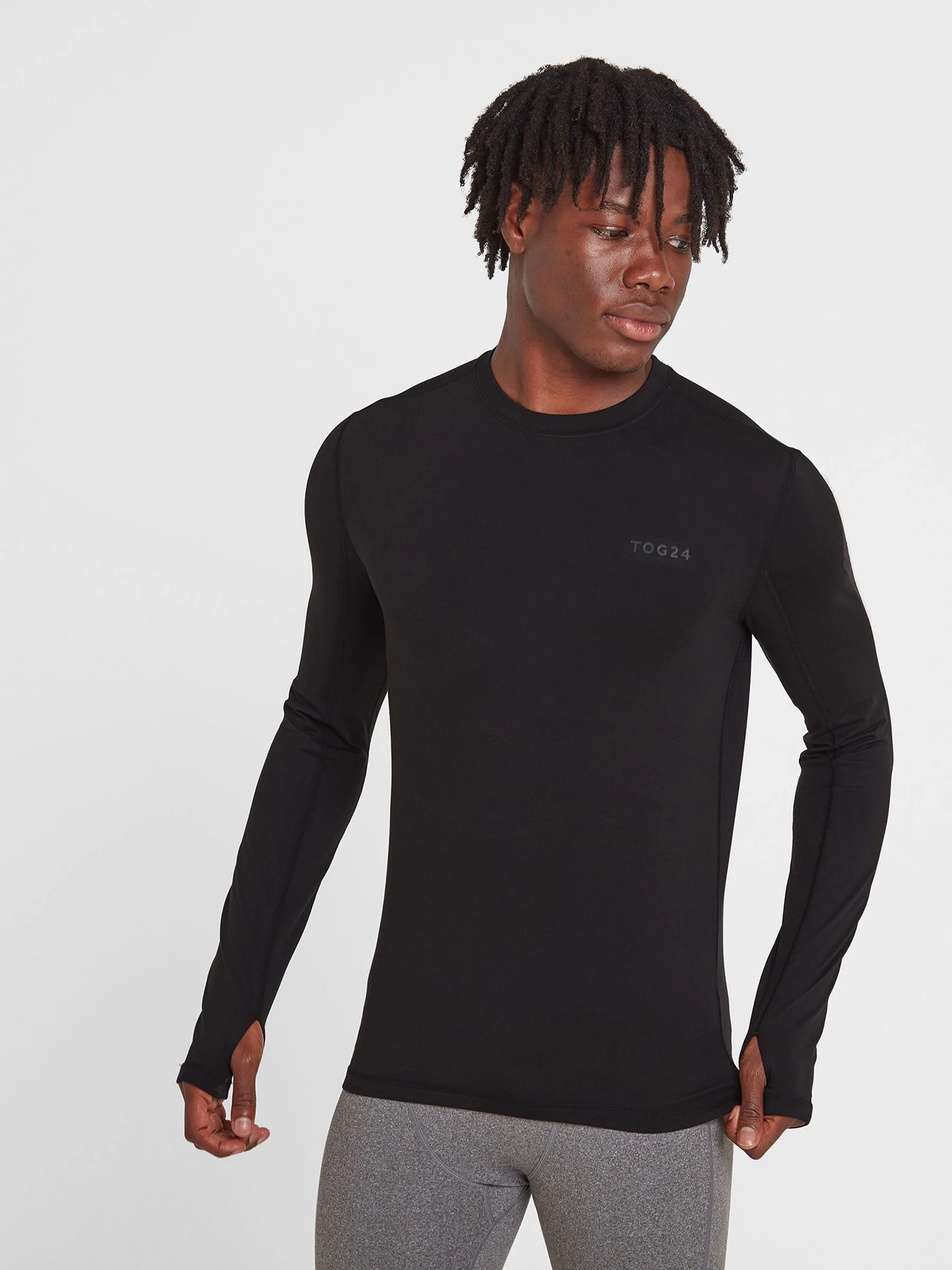 Cool zwart - Tog 24 Snowdon Saga thermisch T-shirt